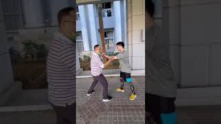 楊氏太極 實戰用法 倒攆猴1  Application of Yang-Style Tai-chi-Chuan : Step Back to drive the monkey away 1