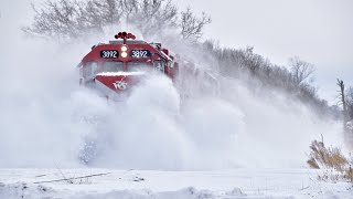 WSOR L243 Breaking Through Snowbanks