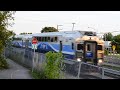 amt montreal f59phi 1320 and bbd mlv s departing de la concorde station in laval quebec.