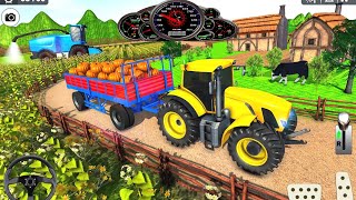 Real Tractor Driving Simulator 2020 🚜 Grand Farming Transport Walkthrough Video - Android GamePlay