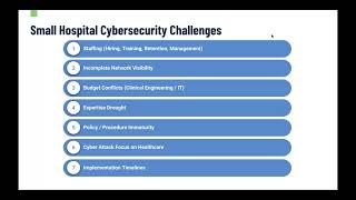 Improving Cybersecurity in Small Hospitals (Despite Tight Budgets and Short Staffing)