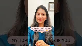 Should oil be applied if you have dandruff ? Dr. Sanchika Gupta 👩‍⚕️