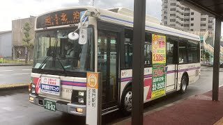 徳島バス車窓 鳴門駅前→北泊/ 北泊線 鳴門駅前1450発