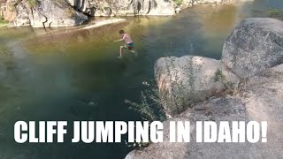 Thrilling Cliff Jumping and Breathtaking Sunsets in Idaho!