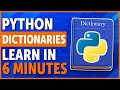 Learn Python Dictionaries Fast!