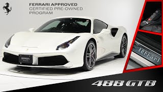 Ferrari  488 GTB 2018MY 認定中古車 V8エンジン音あり（車体末尾番号：663）