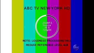 ABC-TV New York HD Test Pattern [720p60]