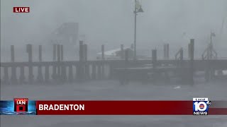 Bradenton deals with storm surge and wind gusts from Hurricane Ian