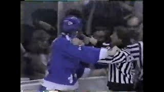 Nordiques vs Whalers – Séries 1986, 3e match (12 avril 1986)