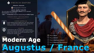 Look at me, I'm the French Now - Augustus - French Empire - Civilization 7