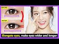 5 Exercises Elongate the outer corner eyes. How to make your eyes wider and longer naturally.