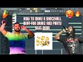 How To Make a Vibey Summer DanceHall Beat for Drake x Wizkid 🥵🔥| FL Studios 20 Tutorial #AfroBeats