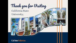 CSUF Campus Tours & Visit Programs