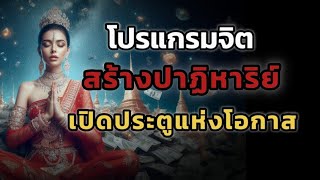 โปรแกรมจิต สร้างปาฏิหาริย์ให้กับชีวิต  ฟังทุกวันดึงดูดชีวิตที่ดีและร่ำรวย