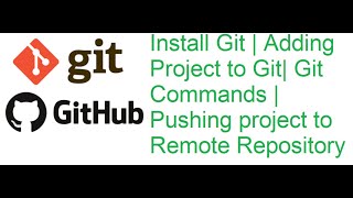 Git and GitHub Beginner class 2 : Getting started | Install Git windows | Git Commands