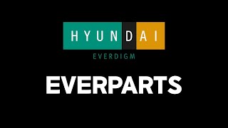 HYUNDAI EVERDIGM Spare Parts[Everparts]