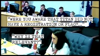 Former OceanGate Mission Specialist Testifies (Pt 2) | US Coast Guard Public Hearing (2024)