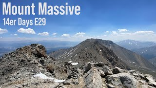 All 5 of Mount Massive's 14k' Summits - 14er Days, Episode 29