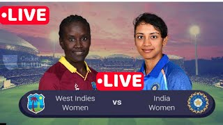 IND W vs WI W Live Womens T20 World Cup Warm Up Match Live