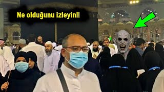 Kabe’deki Bu Anlar Kayda Alınmamış Olsa Kimse İnanmazdı! Kameralara Yakalanan O İlginç Anlar!!