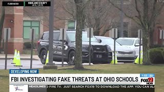 FBI investigating fake threats at Ohio schools