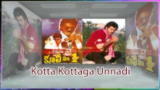 Kotta Kottaga Unnadi  Full Video Song | Coolie No1 | Venkatesh,Tabu