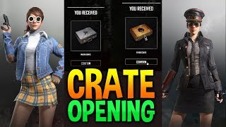 Pubg Crate Opening! Fever Crate! Militia Crate!