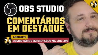 Como Colocar Comentários em Destaque na Tela das Lives no Youtube