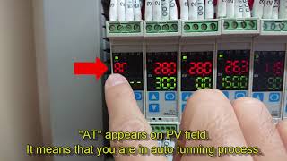 Auto tunning on Shinko temperature controller