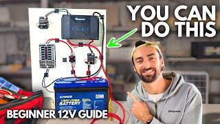How to Wire a Complete 12V Campervan System (Beginner Friendly)