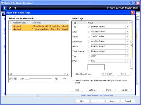 Create a DVD Music Disc Create a DVD Music Disc