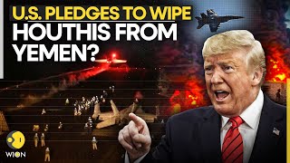 Iran US Tension: US Strikes Houthis in Yemen, Pledges To Wipe Them Off  | WION LIVE