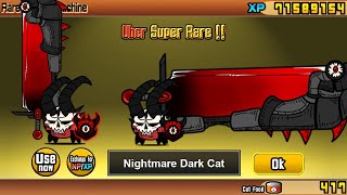 The Battle Cats - Unit Nightmare Dark Cat!