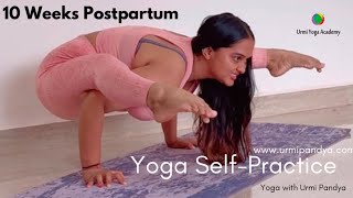 First Titibhasana After a Year | 2 Months Postpartum Yoga Journey | Yoga with Urmi Pandya