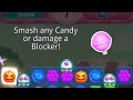 Finally I smashed a candy with Lollipop hammer😃 | Candy crush saga🍭 | Pumpkin patch season🎃