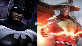 Raiden Fights Batman Vs Remembers Him In Mortal Kombat 11