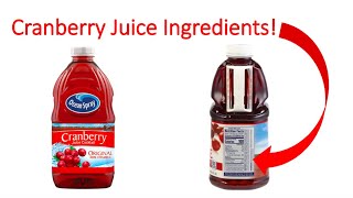 Is CRANBERRY Juice Healthy for you?! **Updated 2021**