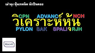 วิเคราะห์หุ้น ADVANC NCH SPALI PYLON SAK CPN RJH : เม่าคุง หุ้นเทคนิค นักปีนดอย 24/11/2021