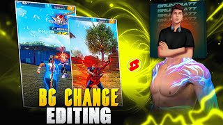 How To Edit BG Change ff shorts editing