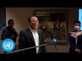 China/Security Council President on Ukraine - Security Council Media Stakeout (11 August 2022)