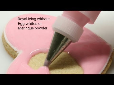 Royal Icing without egg whites or meringue powder Royal Icing without egg whites or meringue powder