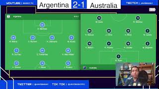 ARGENTINA VS AUSTRALIA / 8VOS DE FINAL  [NARRACIÓN]