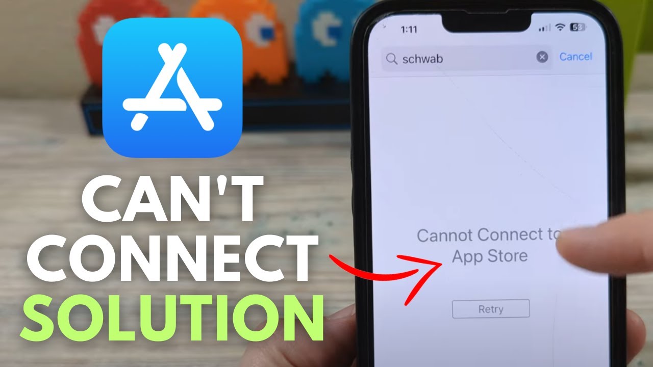 How To Fix App Store Cannot Connect - YouTube