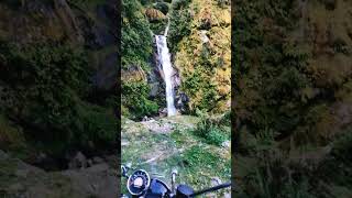 Waterfall Uttarakhand #youtubeshorts #shorts #shortvideo #shortsviral #biketrip #uttarakhand #hills