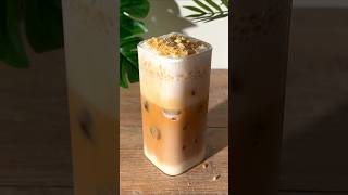 Lotus Biscoff Latte🤩☕️✨ #shorts #homecafe #icedcoffee #icedlatte #biscoff #lotusbiscoff