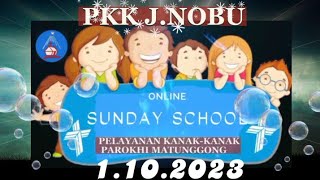 KELAS SEKOLAH MINGGU- PKK PM (1.10.2023)