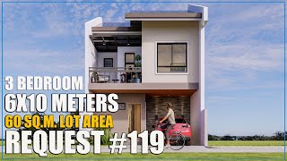 6X10 METERS LOT WITH 3 BEDROOM |Request #119|