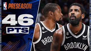 Kevin Durant & Kyrie Irving 46 PTS Combined Full Highlights vs Timberwolves 🔥