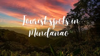 Tourist spots in Mindanao