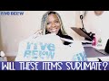 Five Below Sublimation Haul/Test | Sublimate Hoodie, Shirts, Blankets, Pillow & Shirts